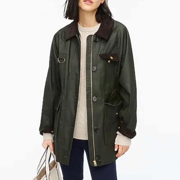 JCrew Classic Field Jacket, S, dark moss - Picture 3 of 10